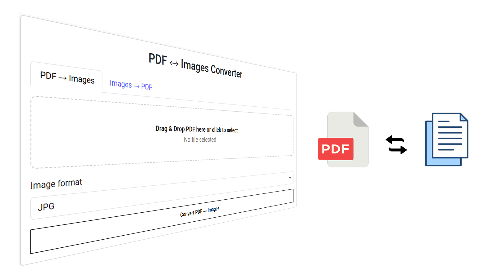 Free PDF to JPG/PNG & Images to PDF