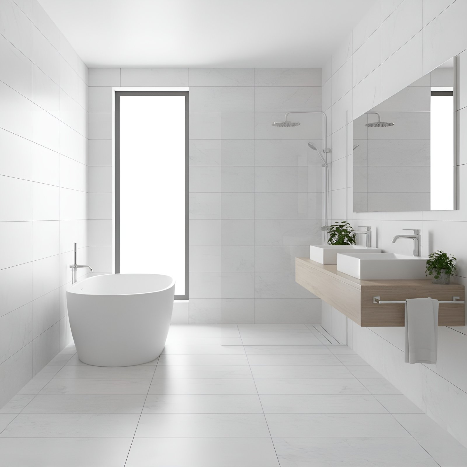 Elevate Your Space with White Bathroom Tiles - image 3