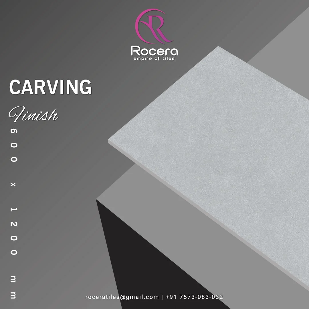 Carving Finish 600 x 1200mm Tiles ,  Rocera Tiles 