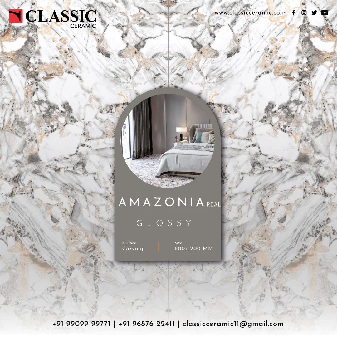 Amazonia Real 600 x 1200mm Tiles ,  Classic Ceramic 