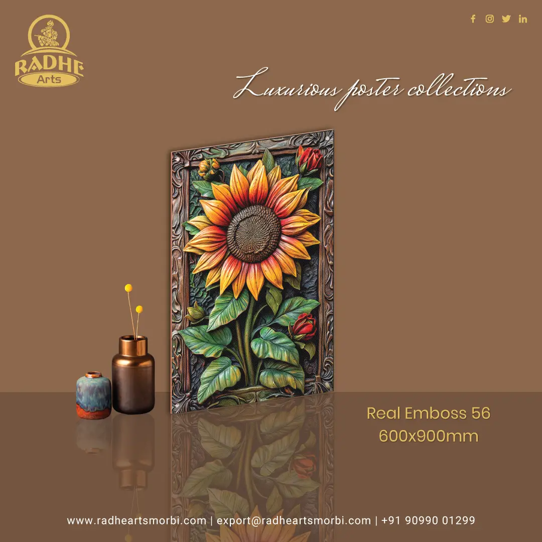 Real Emboss 600x900mm - 
                                      Radhe Arts
                                     