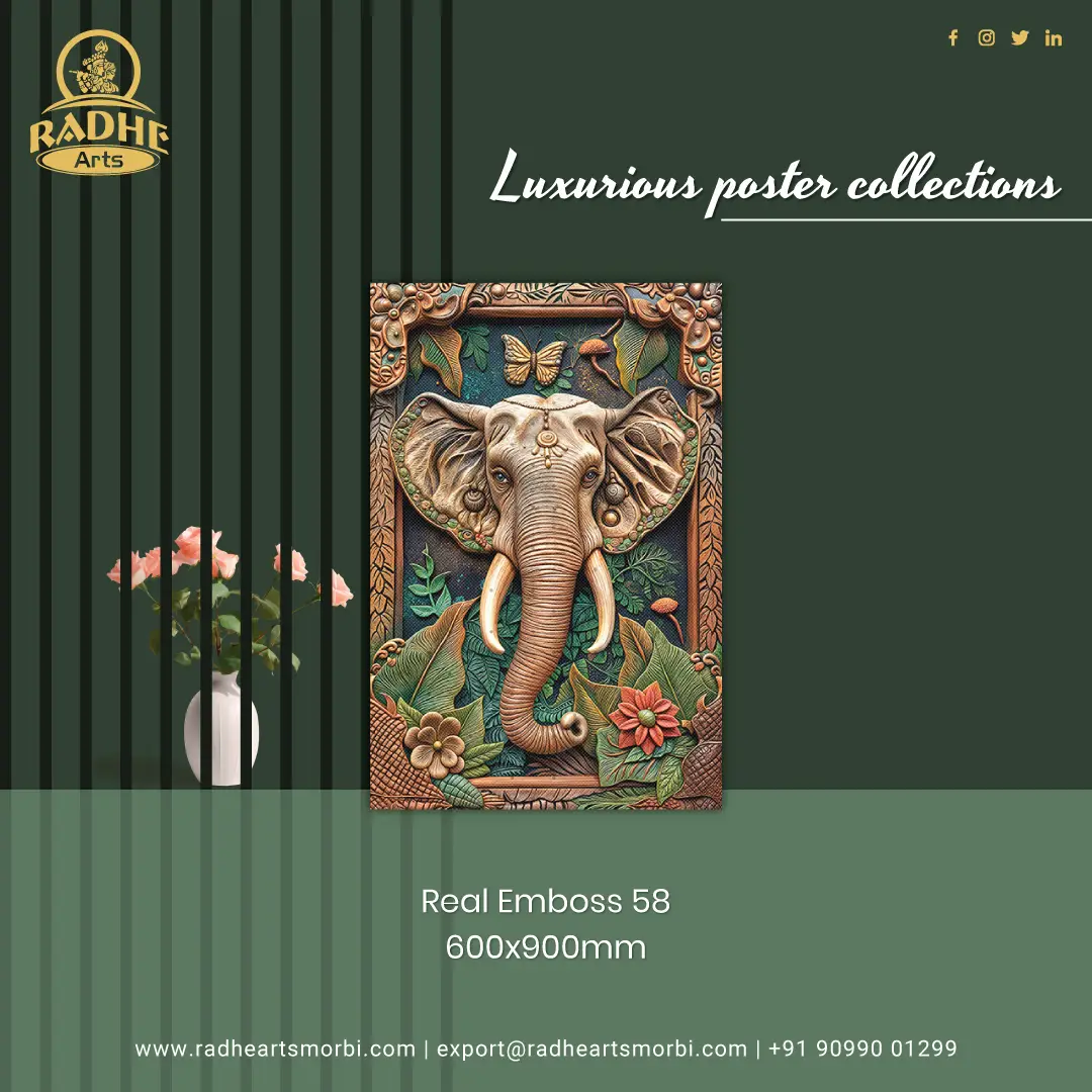 Real Emboss 600x900mm - 
                                      Radhe Arts
                                     