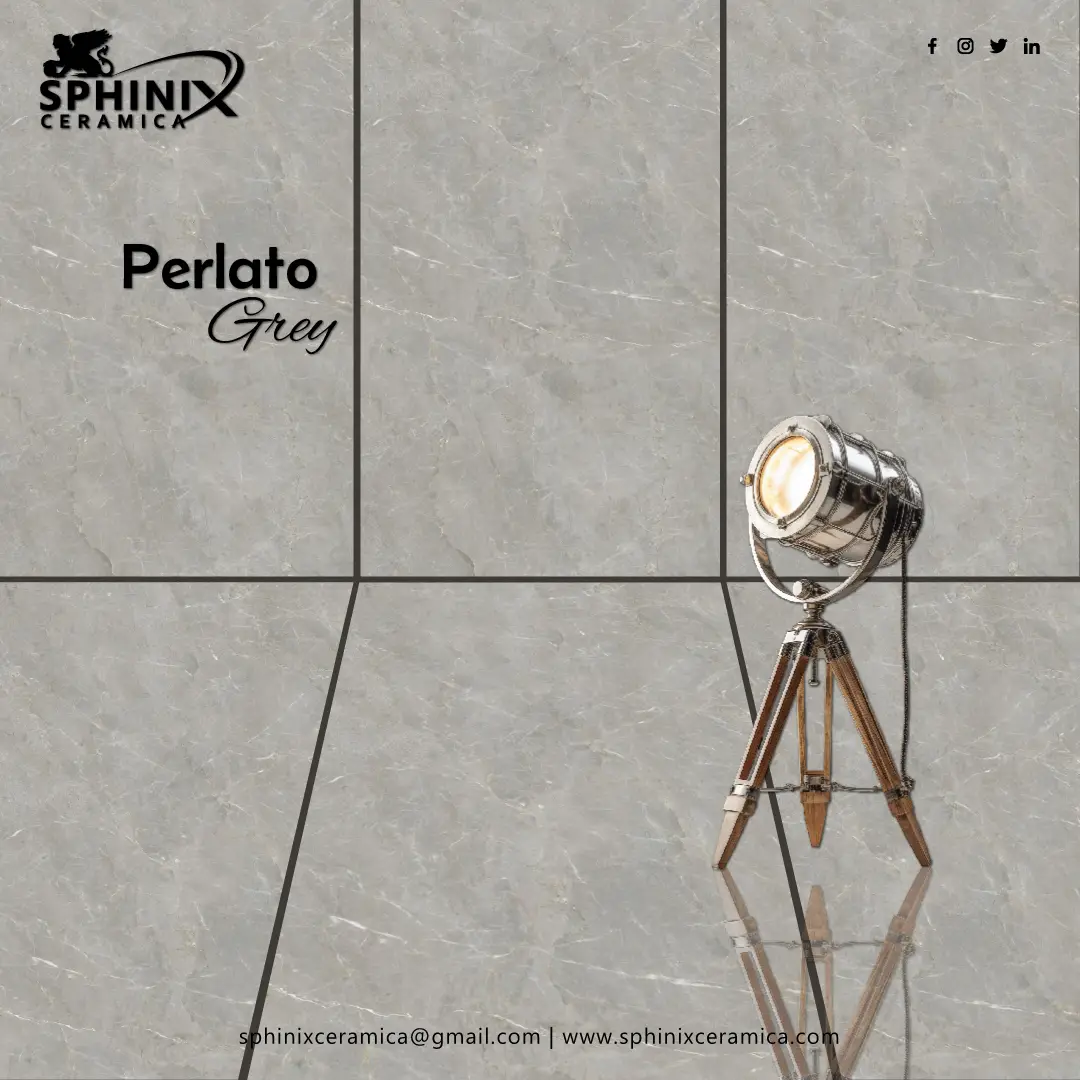 Perlato Grey 600x1200mm - 
                                      Sphinix Ceramica
                                     