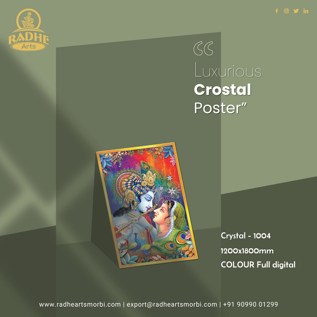 1200x1800mm Crystal - 
                                      Radhe Arts
                                     