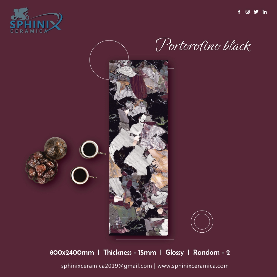 Portorofino Black - 
                                      Sphinix Ceramica
                                     