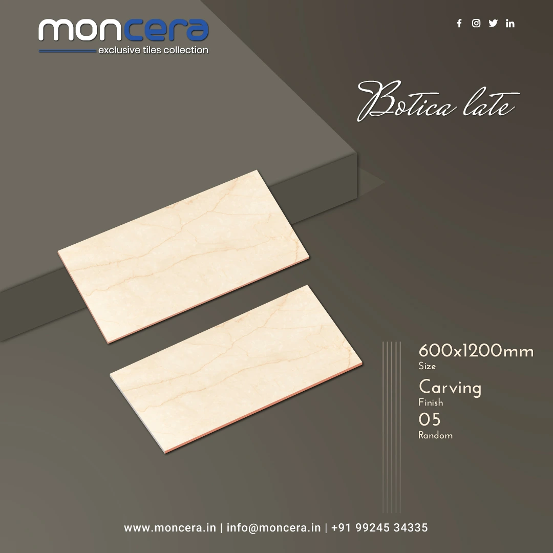 Carving Botica Late - 
                                      Moncera Ceramic
                                     