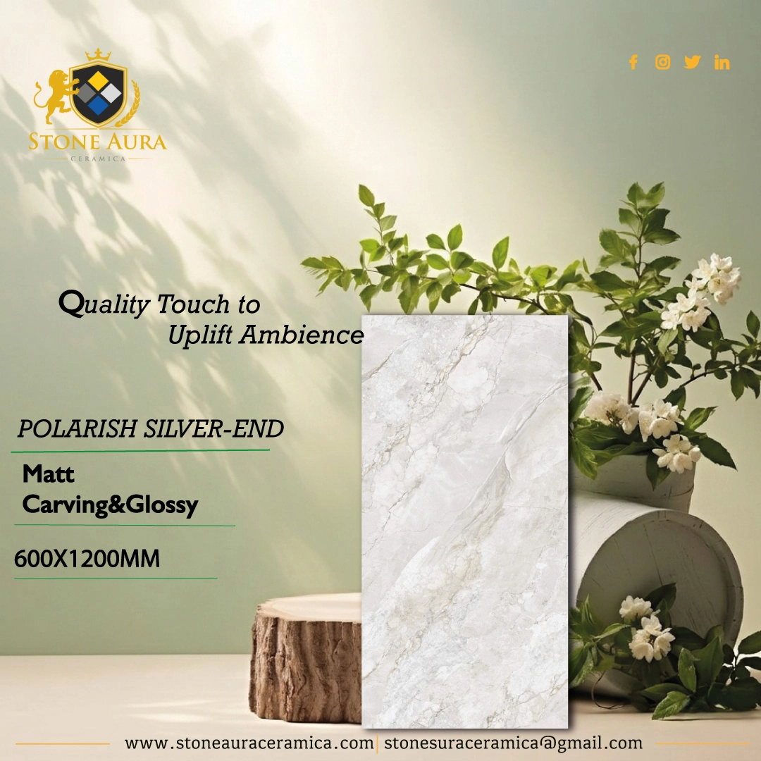Polarish Silver End - 
                                      Stone Aura Ceramica
                                     