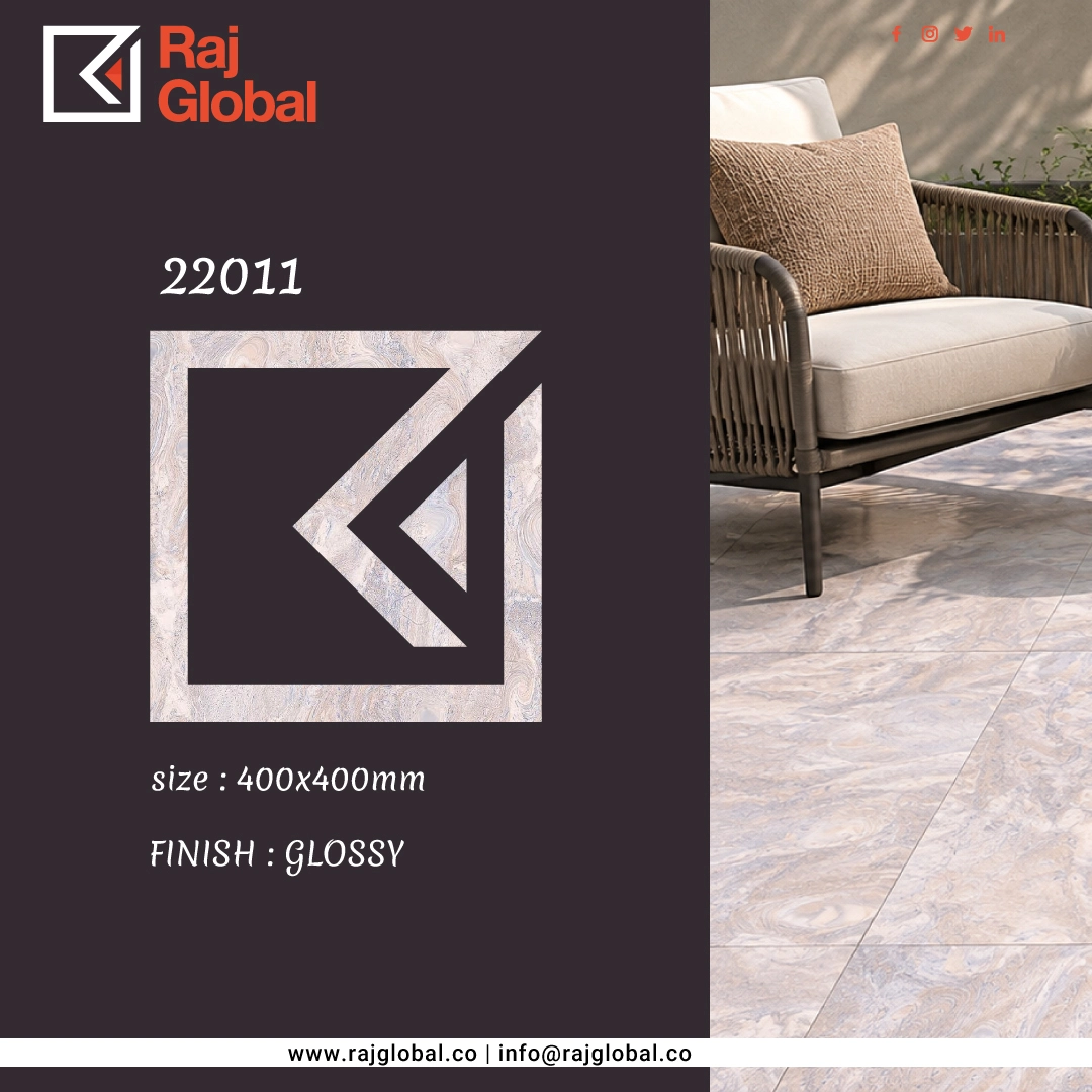 Floor Tiles 400x400mm Tiles - 
                                      RAJ GLOBAL
                                     