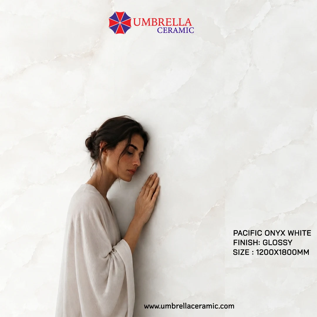Pacific Onyx White 1200x1800mm Tiles - 
                                      Umbrella Global Trade
                                     