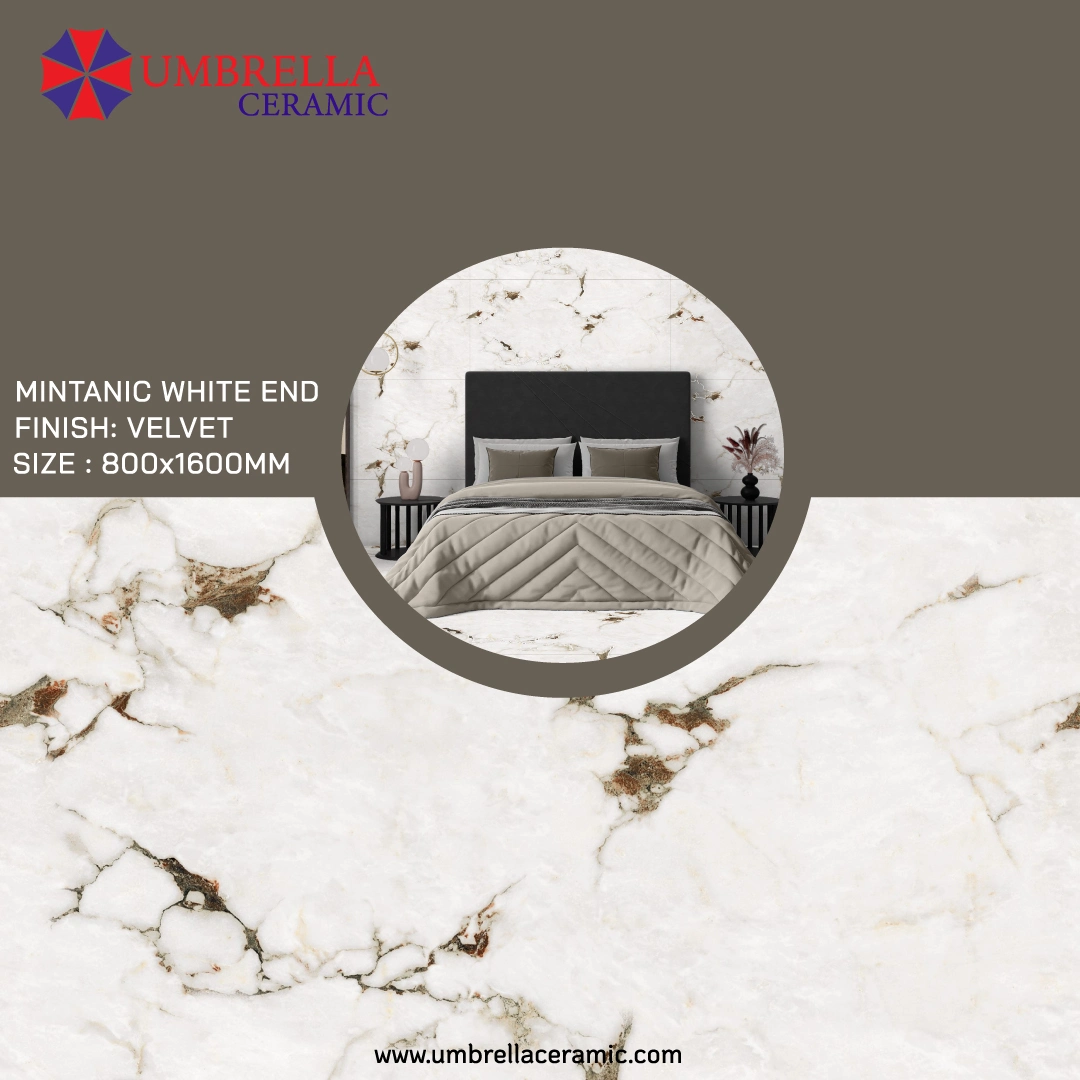 Velvet Mintanic White End Tiles